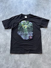 Vintage 1997 Touch Tone Alien Graphic T-Shirt by Wild Oats Size XL Made In USA
