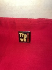 The Who Rock Band Enamel Pin Rock- Pop Music Fan Estate Find
