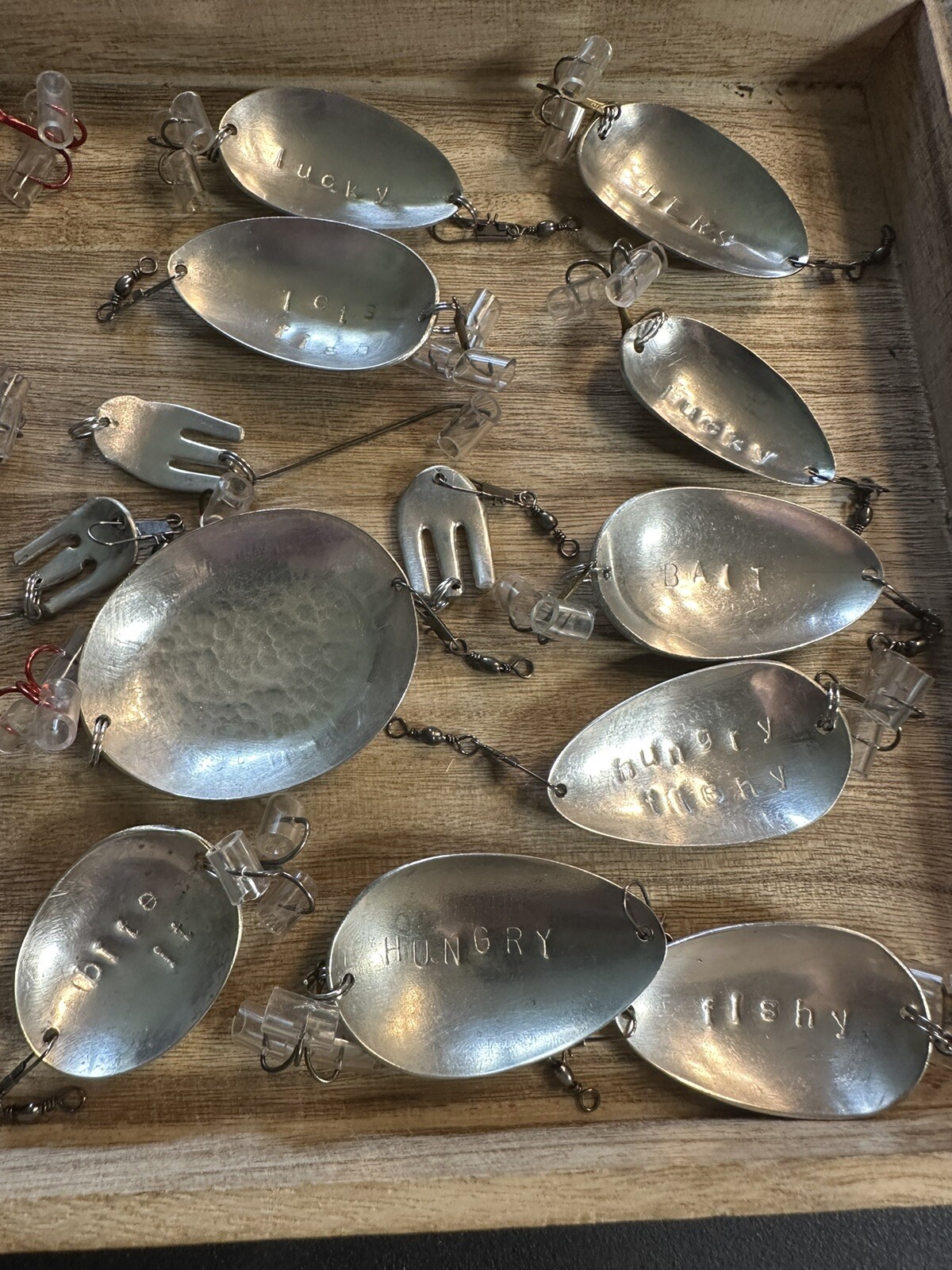 Vintage Silverware Fishing Lures Lot Of 25 | eBay