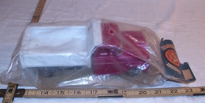 A-OK 1960 FORD DUMP TRUCK TIN FRICTION TOY JAPAN IN RED & WHITE NEW IN PACKAGE
