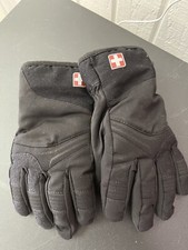 Used, Boys Swiss Tech Thinsulate Lined Ski Gloves Black - Small/Medium