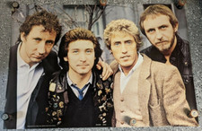 NOS  1981 THE WHO POSTER AA019  24"x35" ANABAS PRODUCTS ESSEX ENGLAND