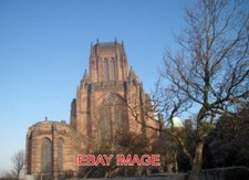 PHOTO  ANGLICAN CATHEDRAL LIVERPOOL IT WAS DECIDED TO BUILD A CATHEDRAL IN 1901