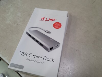 lmp 14368 USB-C MINI DOCK HDMI SILVER NEW CROPMARK