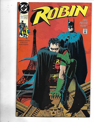 Robin #1, 1991, 9.6-9.8, NEAR MINT plus +, DC classic era, 1st