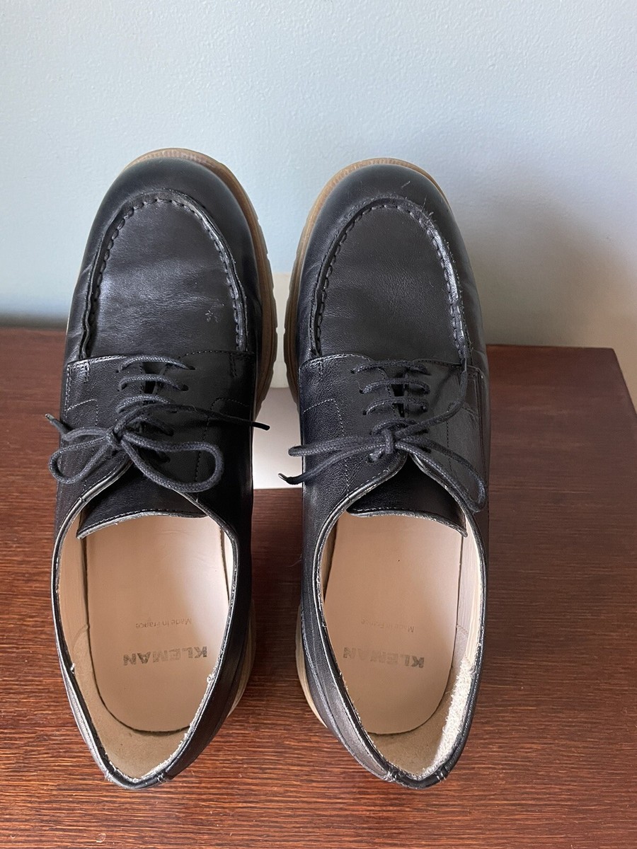 Kleman Shoes ~ Size 43 (M 9.5/W 11) ~ Frodan ~ Black Kleman Shoes ~ Size 43 (M 9.5/W 11) ~ Frodan ~ Black