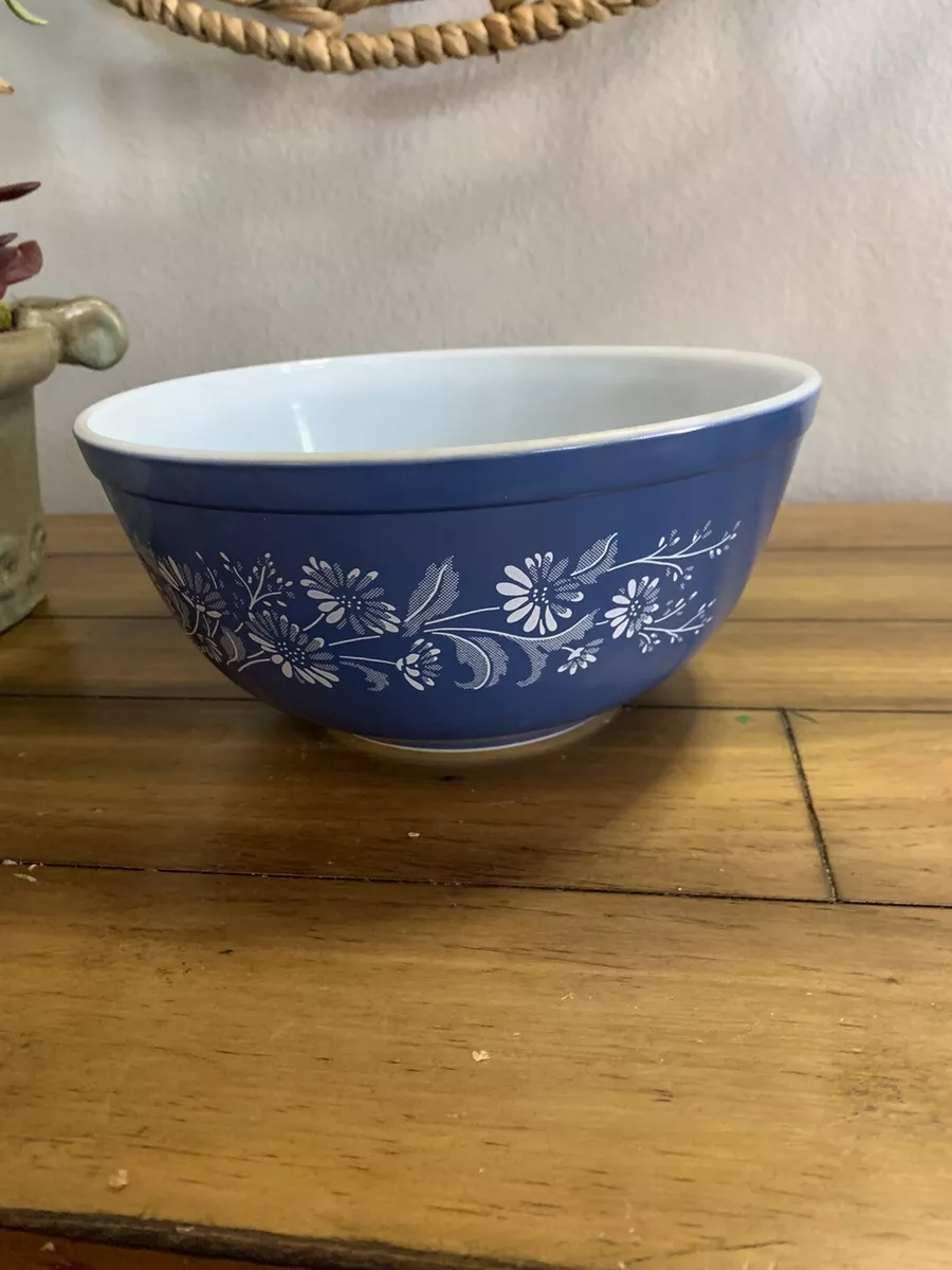 Blue clearance pyrex bowl