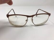 Perry Ellis Eyeglass Frame Vintage PE 36-1 57-16-140 Light Brown Marble JS78