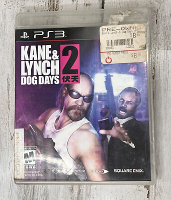 KANE & LYNCH 2: Dog Days (Sony PlayStation 3 PS3
