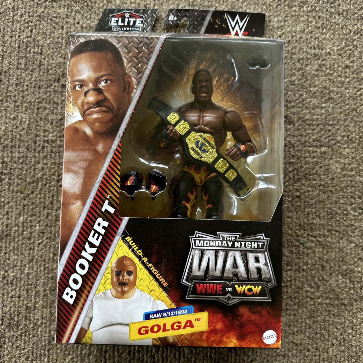 WWE Elite Monday Night War Series 6 BOOKER T Wrestling