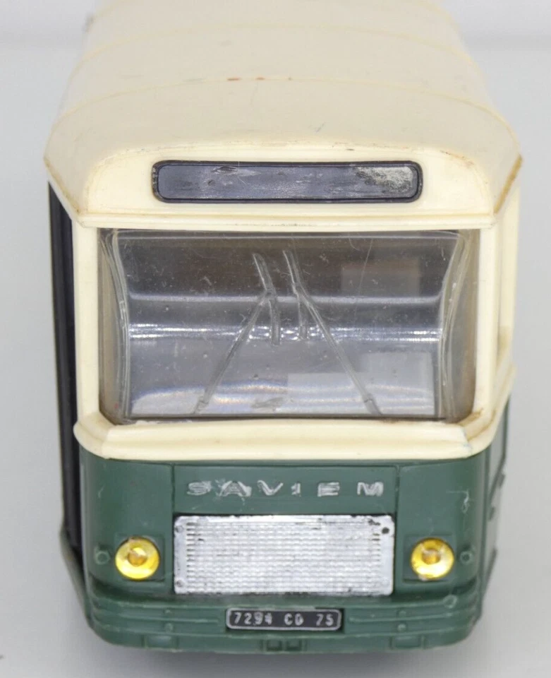 Autobús Norev Saviem SC10U Nº 98 Palacio Real - Juguete Francés Concord De Colección M1:43 Foto 2 de 4