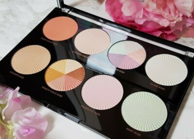 MAKEUP REVOLUTION Pro HD Palette 'Glow Getter' Highlighter Blush Bronzer 8 Farbtöne