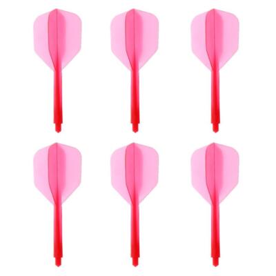 6pcs Durable 2BA Thread Dart Shafts and Dart Flights Parts Tools Accessories