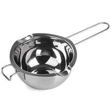 Stainless Steel Double Boiler Pot for Melting  Assorted Sizes , Colors 