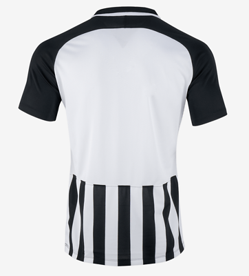 Nike Men Stripe Division III Shirts S/S Soccer Black Tee Top