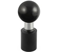 Official Ram 1/2 Npt Female Threaded Hole Base With 1.5 Ball - Black Official Ram 1/2 Npt Female Threaded Hole Base With 1.5 Ball - Black