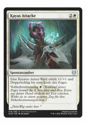  Magic the Gathering - Kaldheim Kayas Attacke #018 MtG NM - DE