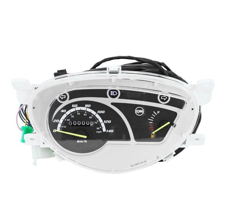 Compteur scooter SYM 125 Orbit 2 2007 pièce de rechange OEM 37200-abf-a000 noir