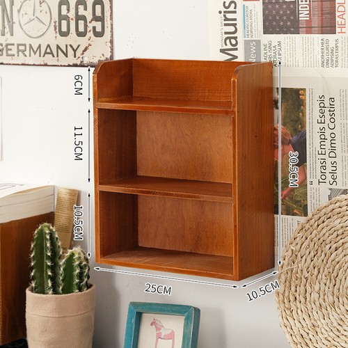 Small Wood Bookcase Bookshelf Shelving Display Unit Rack Storage ...