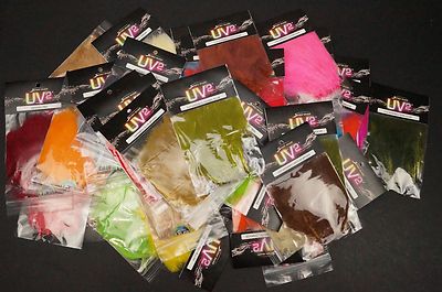 Spirit River UV2 Marabou Pack Fly Tying 42 Colors to Choose From