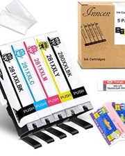 5 Pack Ink Cartridge For Canon PGI-280XXL CLI-281XXL PIXMA TR7520 TR8520 TS9120