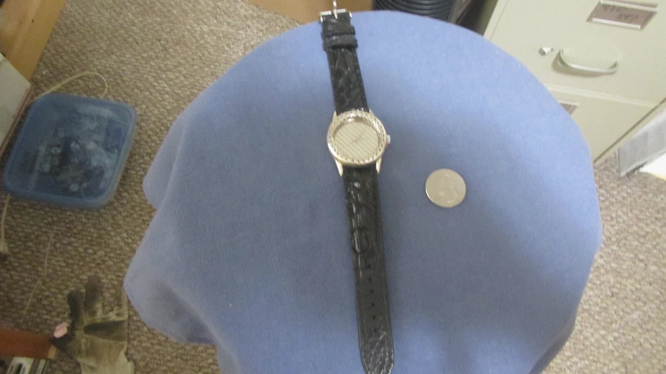 mans sterling silver JOHN HARDY quartz watch. #286 - Image 3 of 4