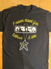 Big Star Band I NEVER TRAVEL FAR WITHOUT A LITTLE T Shirt Full Size S-5XL
