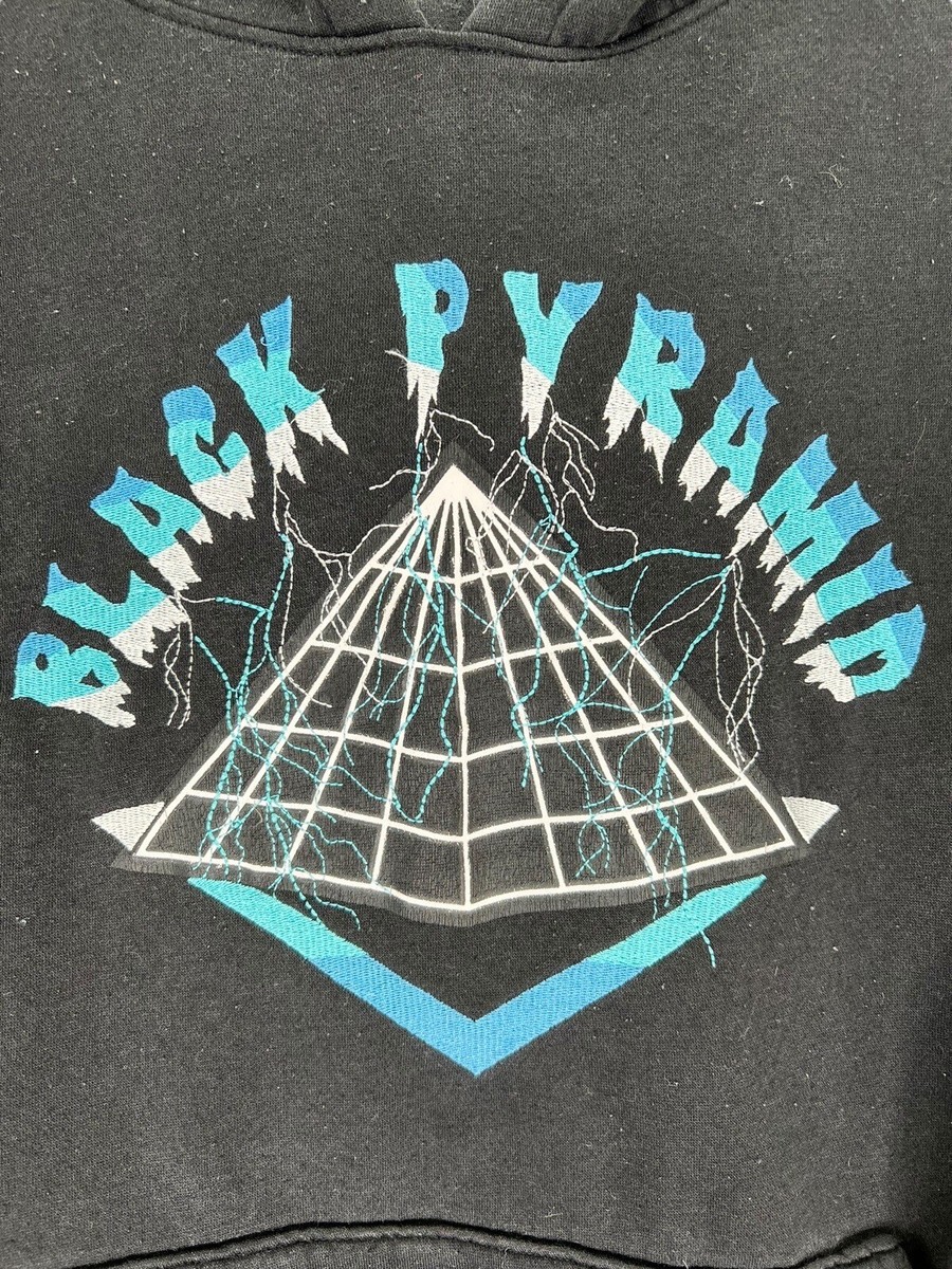 【専用】BLACK PYRAMID ブラックピラミッド　スタジャン　XXL USA限定 BLACK PYRAMID ブラックピラミッド バーシティ スタジャン 黒