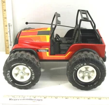 Vintage Tonka Jeep DJ Dune Buggy Pressed Steel Off Road 4x4 Red MR970 Toy 811850