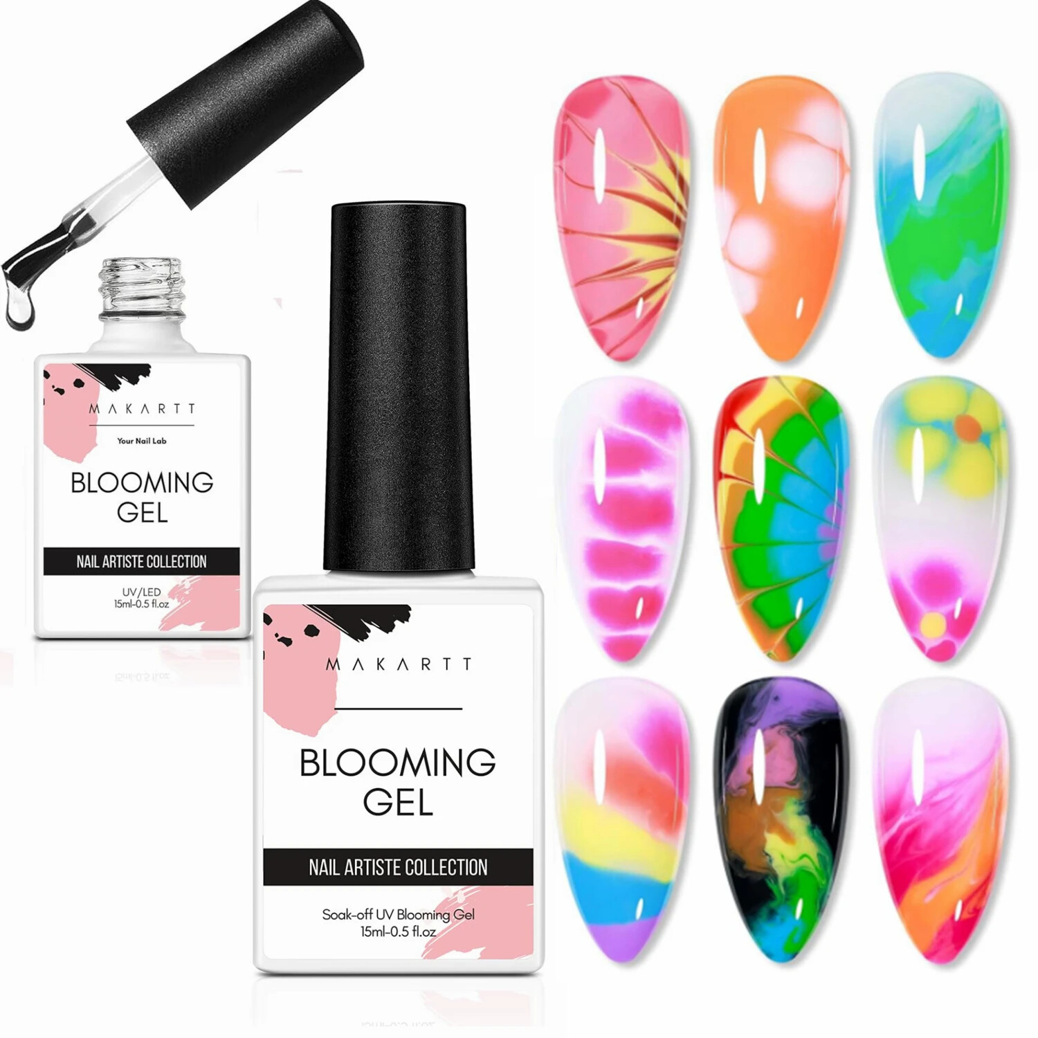 Glossy Soak Off Gel Nail Polish Lamp for Long Lasting DIY Manicures at Home-image