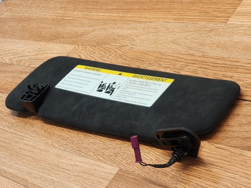 ✅12-18 OEM BMW F06 F13 640 650 M6 Right Passenger Side Sun Visor Alcantara Black - Picture 11 of 12
