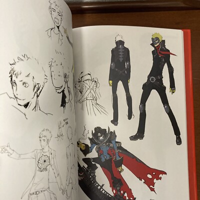 Persona 5 Art Book The Aesthetics Shigenori Soejima Illustration