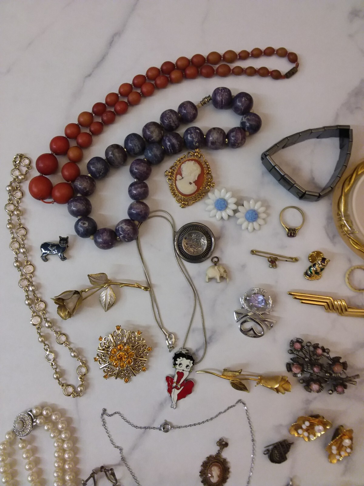 Vintage Jewellery Job Lot eBay