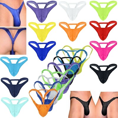 81-212 Mini Badehose G String TANGA BULGE RIO BADE THONG in 12 FARBEN in M-2XL