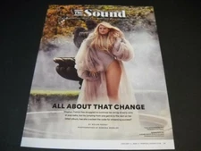 MEGHAN TRAINOR The Sound ...ALL ABOUT THAT CHANGE 2020 Promo Poster Ad 