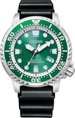 CITIZEN Eco-Drive Promaster Marine Green Divers 200m BN0158-18X