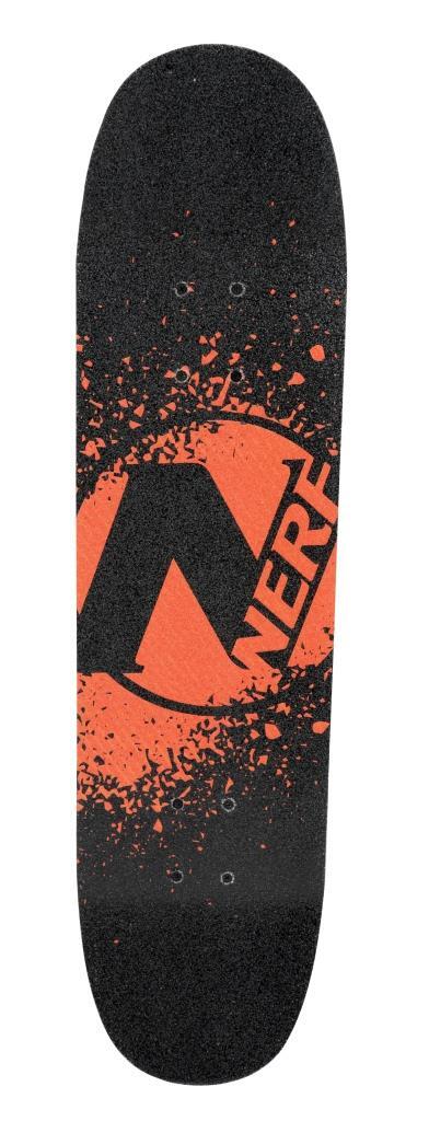 Nerf Kids Skateboard Blaster Darts Ramp Stunt Outdoor Black Red | eBay