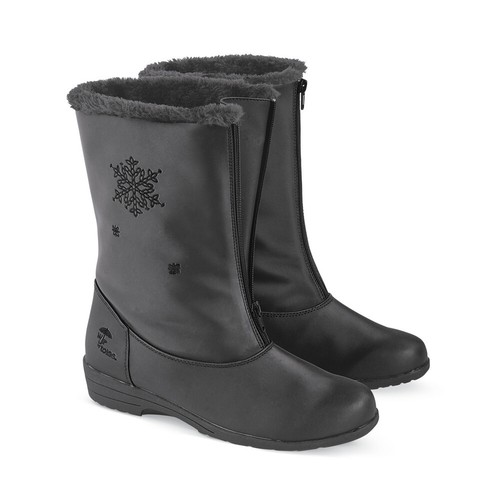 Totes Snowflake Wide Width Winter Boots 