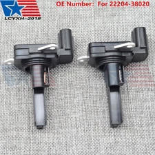 2Pcs Mass Air Flow MAF Sensor Fit For Lexus LS460 LS600h 197400-5160 22204-38020