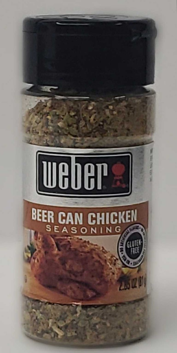Weber Beer Can Chicken Seasoning, Pack Of