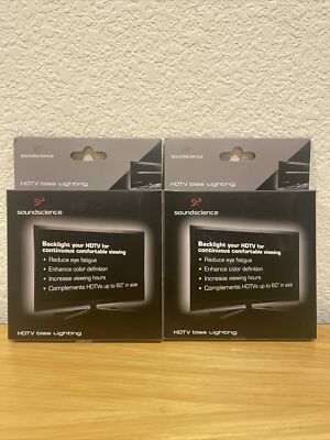 Antec Bias lighting Backlight LED For TV Monitor Projector Pack Of 2