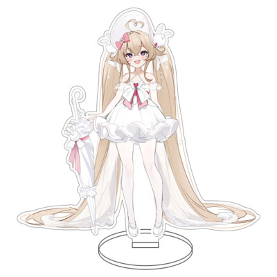 Azur Lane Attilio Regolo Cosplay Standing Plate Acrylic Decor Ornaments 16CM