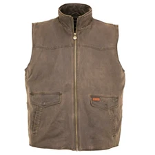 Outback Trading Company® Men's Landsman Brown Vest 2803-BRN