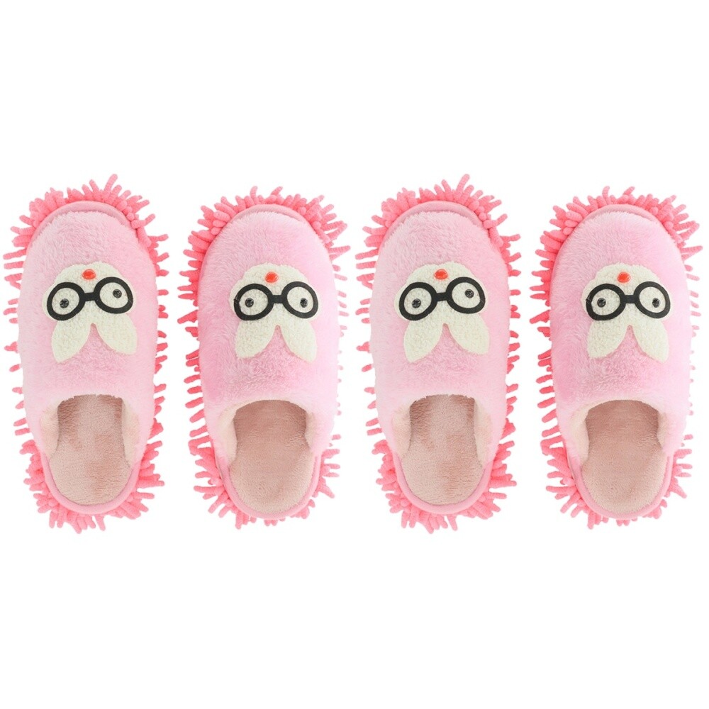 APL 2 Paia Ciabatte Invernali Pantofole da Donna Rimuovi Calzini Pulisci Donna