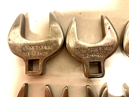 Vintage Craftsman Wrenches & Aluminum Ruler - Picture 5 of 9