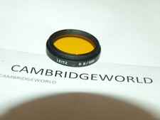 LEICA LEITZ YELLOW Y SCREW in FILTER for TELYT 500mm F8 MIRROR LENS CAT.No 13403