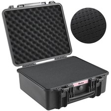 Hard Pistol Cases with Pre-cut PU Foam Lockable Pistol Case for 6 Pistol