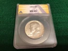 1964 Kennedy Half Dollar ANACS MS65 Silver 50 Cents