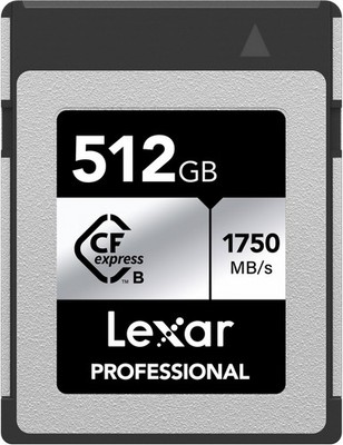 Lexar CFexpress Type-B Silver 512GB 1750/1300MB/S. | CFexpress-Karten