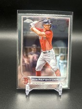 2022 Topps Chrome Update Rob Refsnyder #USC29 Boston Red Sox MLB Baseball